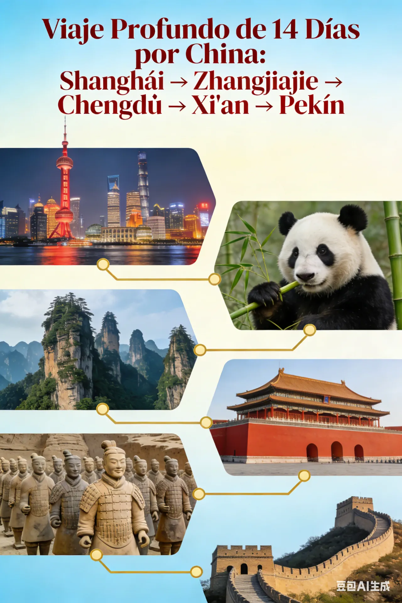 上海 桂林 张家界 成都 西安 北京15天行程门票费用 (1)